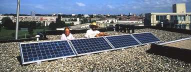 start of our solar adventure (summer 2000)